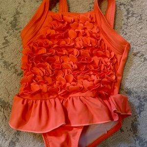 12 month coral bathing suit